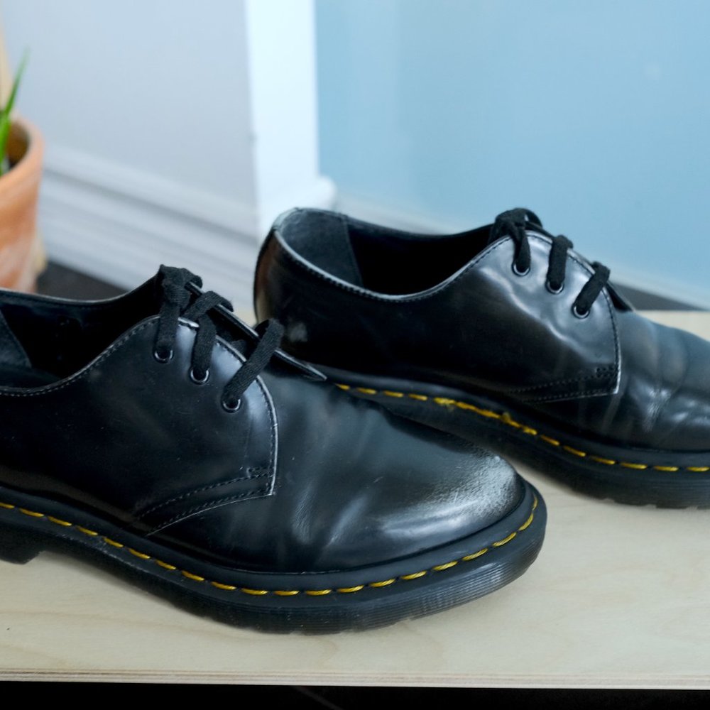 Dr. Martens Duprees 1461 Oxfords - Arcadia Silver - Picture 4 of 6